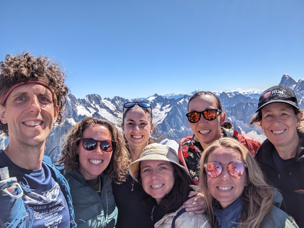 Views from Aiguille du Midi