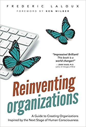 Reinventing Organizations book cover